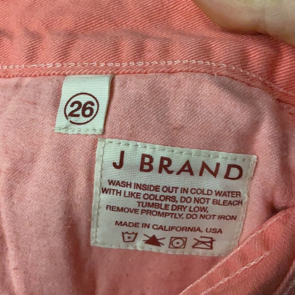 J Brand Salmon Jean shorts - Picture 3 of 4